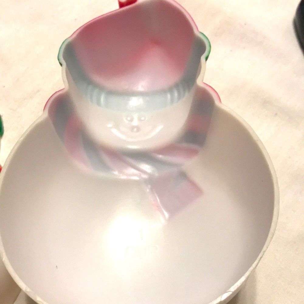 Snowmen measuring cups - Picture 4 of 5